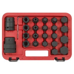 Sealey SX054 Impact Socket & Bit Set, 3/4"Sq & 1"Sq Drive 23pc - SX054 - Sealey Tools UK - Trade Counter Direct