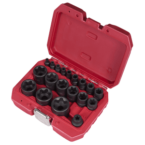Sealey SX097 External TRX-P* Socket Set 19pc - SX097 - Sealey Tools UK - Trade Counter Direct