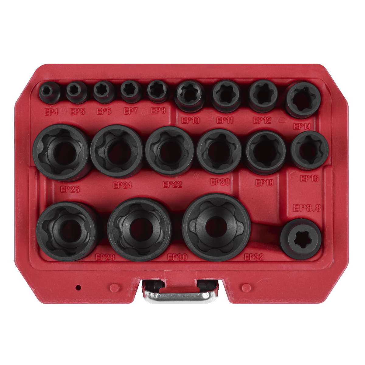 Sealey SX097 External TRX-P* Socket Set 19pc - SX097 - Sealey Tools UK - Trade Counter Direct