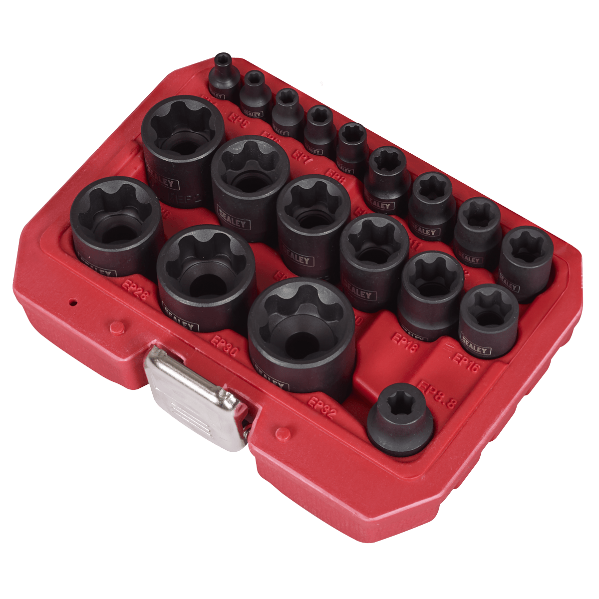 Sealey SX097 External TRX-P* Socket Set 19pc - SX097 - Sealey Tools UK - Trade Counter Direct