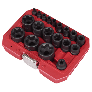 Sealey SX097 External TRX-P* Socket Set 19pc - SX097 - Sealey Tools UK - Trade Counter Direct