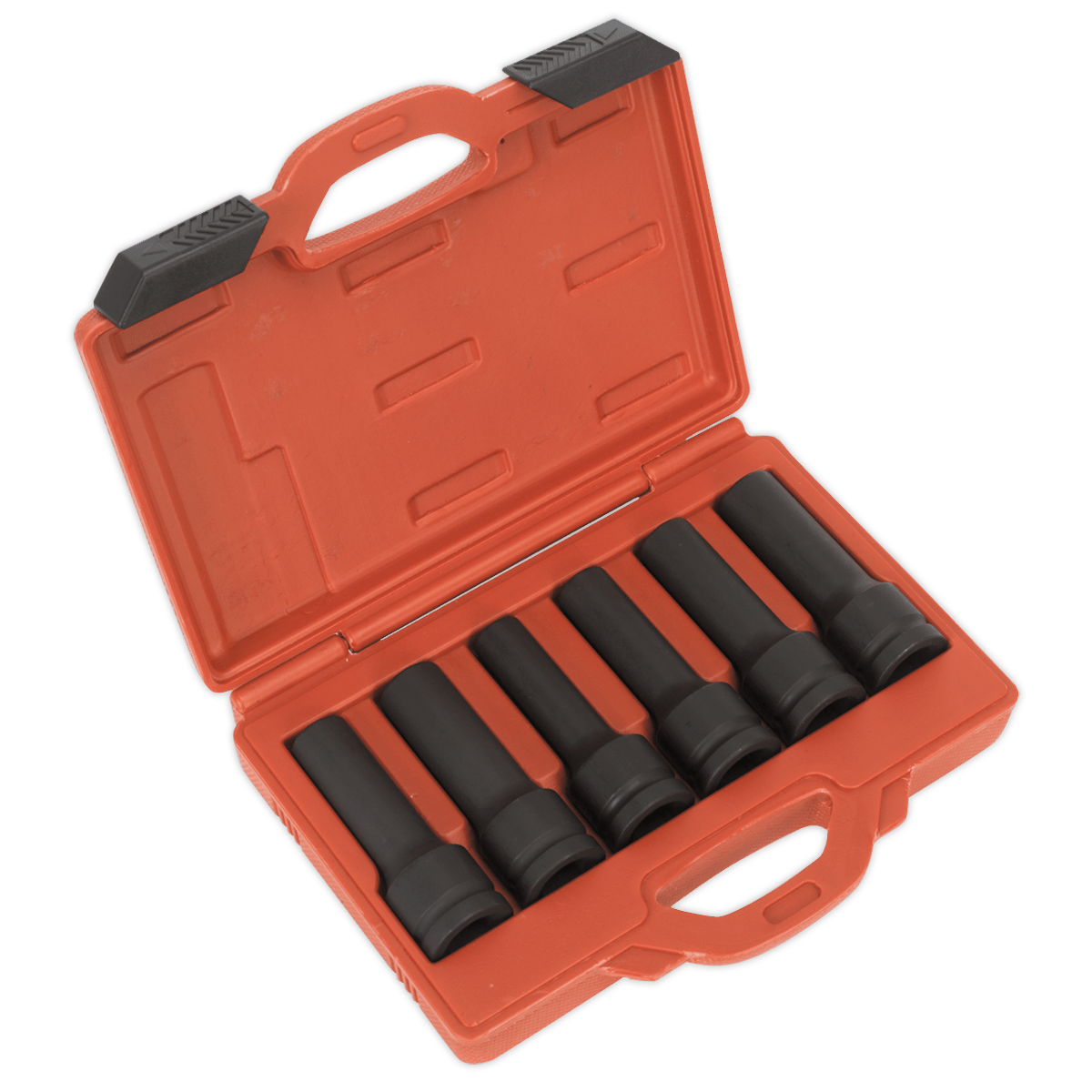 Sealey SX099 Impact & TRX-Star* Female Deep Socket Set 3/4"Sq Drive 12-Point 6pc - SX099 - Sealey Tools UK - Trade Counter Direct