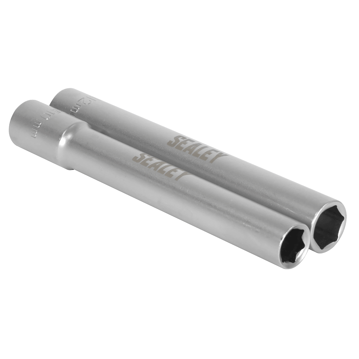 Sealey SX1012 Extra-Deep Socket Set 3/8"Sq Drive 2pc - SX1012 - Sealey Tools UK - Trade Counter Direct
