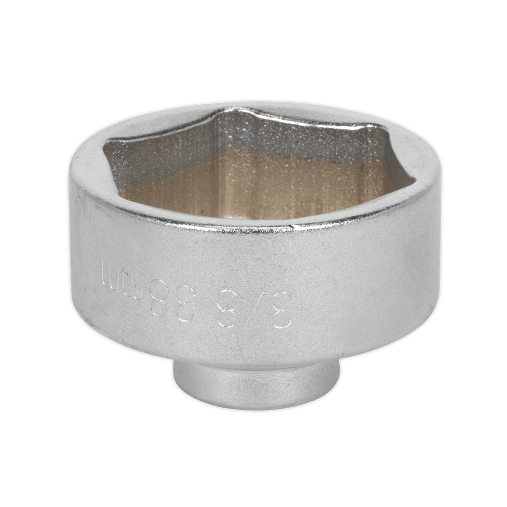 Sealey SX115 Low Profile Oil Filter Socket 3/8"Sq Drive 38mm - SX115 - Sealey Tools UK - Trade Counter Direct