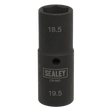 Sealey SX1819 Double Ended Impact Socket 1/2"Sq Drive - SX1819 - Sealey Tools UK - Trade Counter Direct