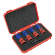 Sealey SX1820S Double Ended Alloy Wheel Impact Socket Set 1/2"Sq Drive 5pc - SX1820S - Sealey Tools UK - Trade Counter Direct