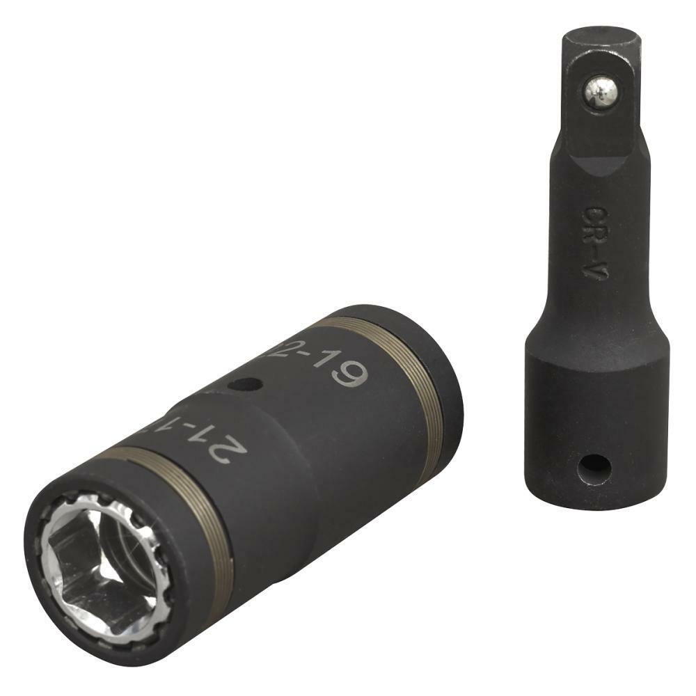 Sealey SX1821 4 - in - 1 1/2"Sq Drive Impact Socket Set 2pc - SX1821 - Sealey Tools UK - Trade Counter Direct