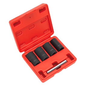Sealey SX201 Locking Wheel Nut Removal Set 1/2"Sq Drive 5pc - SX201 - Sealey Tools UK - Trade Counter Direct