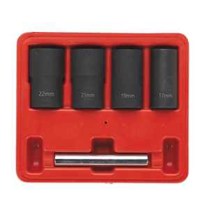 Sealey SX201 Locking Wheel Nut Removal Set 1/2"Sq Drive 5pc - SX201 - Sealey Tools UK - Trade Counter Direct