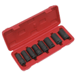 Sealey SX202 Locking Wheel Nut Removal Set 1/2"Sq Drive 8pc - SX202 - Sealey Tools UK - Trade Counter Direct