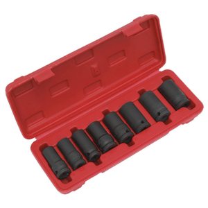 Sealey SX202 Locking Wheel Nut Removal Set 1/2"Sq Drive 8pc - SX202 - Sealey Tools UK - Trade Counter Direct