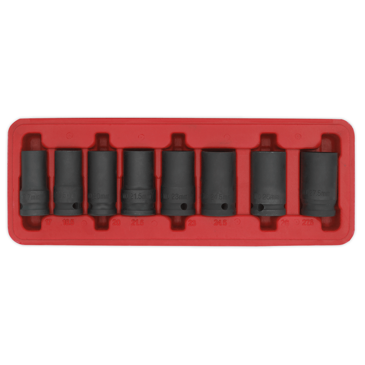 Sealey SX202 Locking Wheel Nut Removal Set 1/2"Sq Drive 8pc - SX202 - Sealey Tools UK - Trade Counter Direct