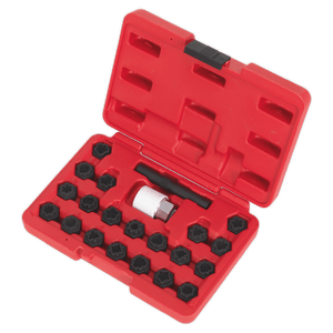 Sealey SX206 Locking Wheel Nut Key Set for Audi 22pc - SX206 - Sealey Tools UK - Trade Counter Direct