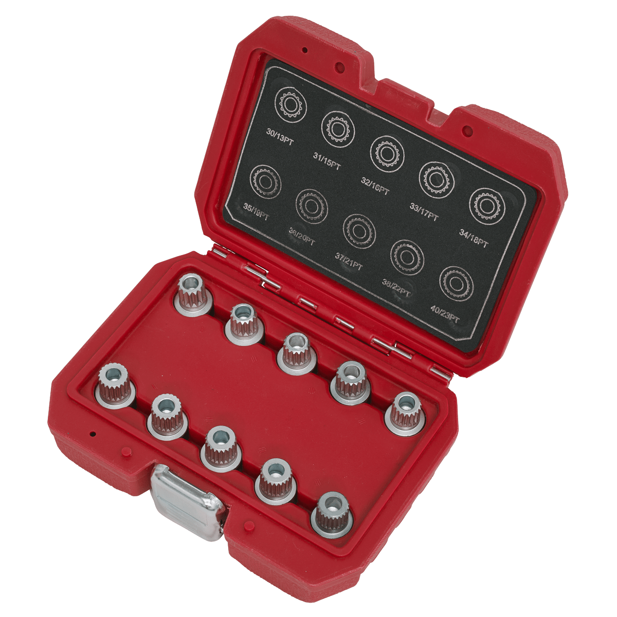 Sealey SX208 Locking Wheel Nut Key Set for BMW & Mini 10pc - SX208 - Sealey Tools UK - Trade Counter Direct