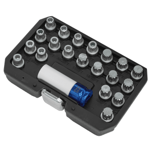 Sealey SX209 Locking Wheel Nut Key Set for BMW & Mini 21pc - SX209 - Sealey Tools UK - Trade Counter Direct