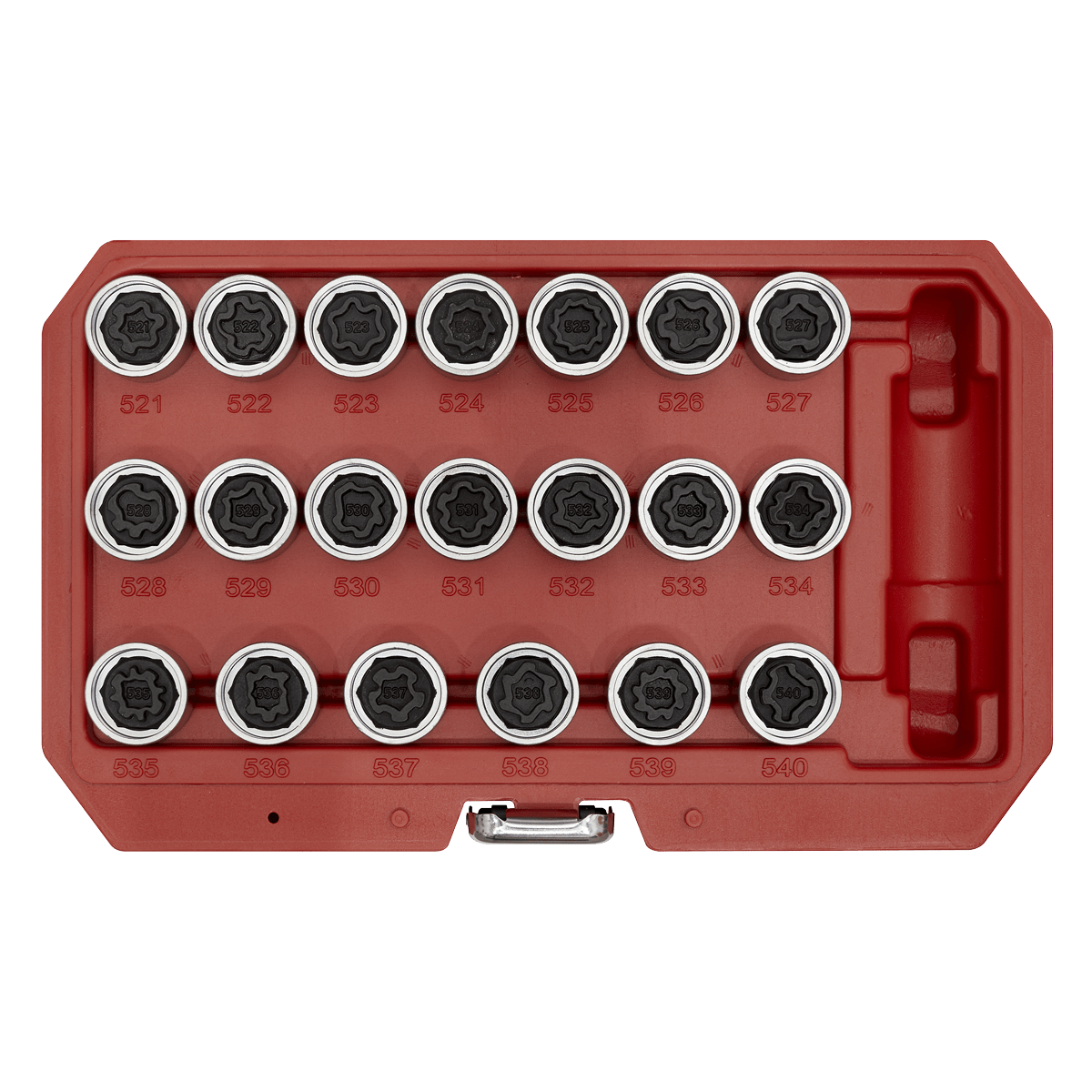 Sealey SX219 Locking Wheel Nut Key Set for VAG 20pc - SX219 - Sealey Tools UK - Trade Counter Direct