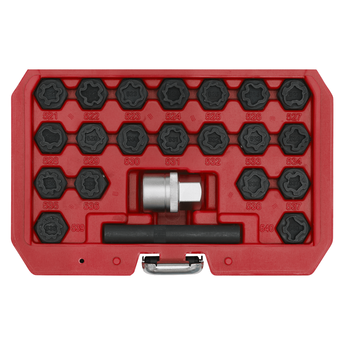 Sealey SX220 Locking Wheel Nut Key Set for VAG 22pc - SX220 - Sealey Tools UK - Trade Counter Direct