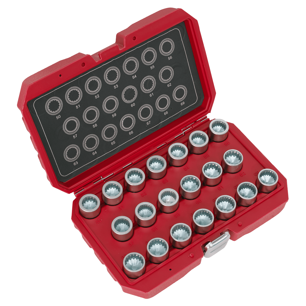 Sealey SX221 Locking Wheel Nut Key Set 20pc - Porsche - SX221 - Sealey Tools UK - Trade Counter Direct