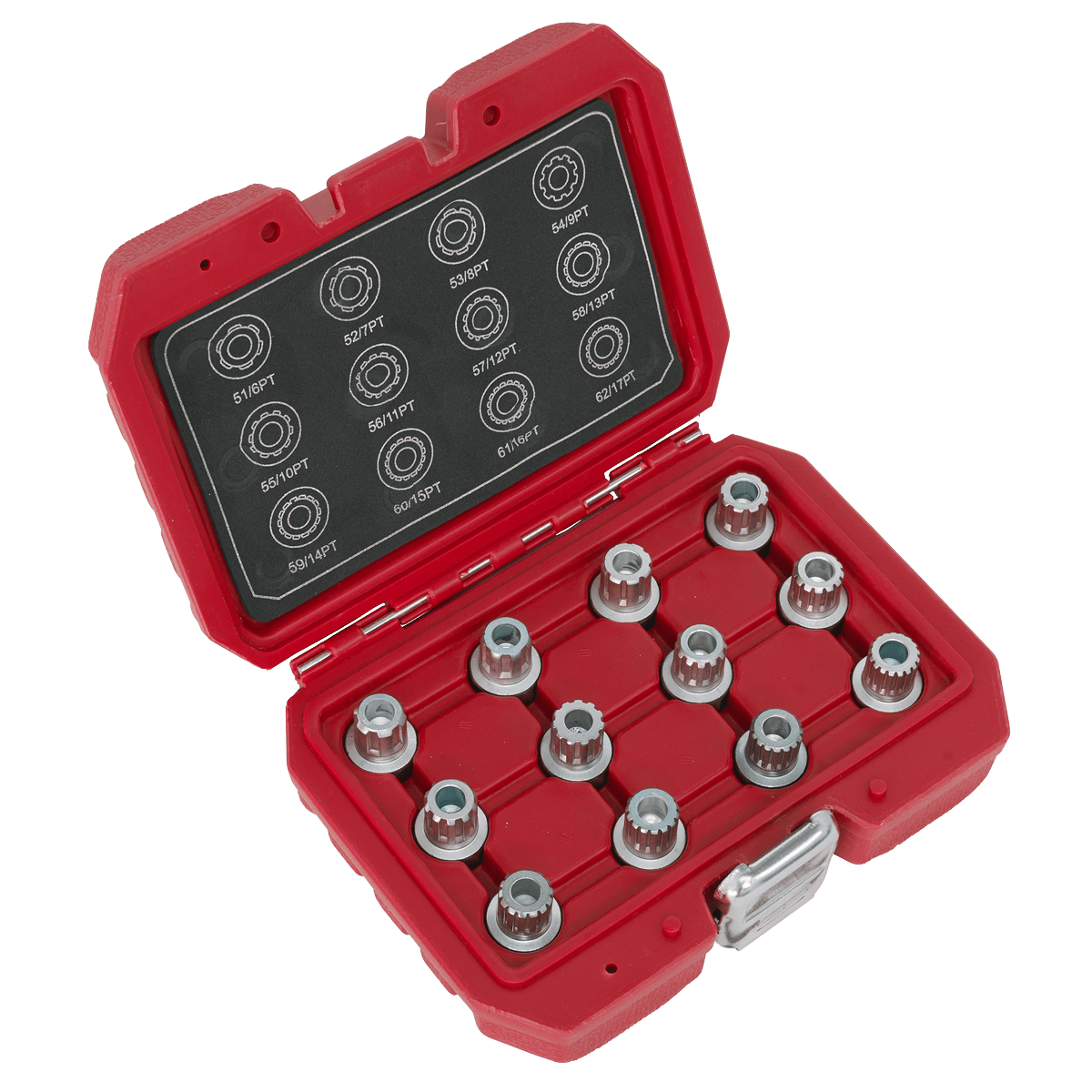 Sealey SX224 Locking Wheel Nut Key Set for VW 12pc - SX224 - Sealey Tools UK - Trade Counter Direct