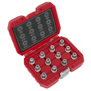 Sealey SX224 Locking Wheel Nut Key Set for VW 12pc - SX224 - Sealey Tools UK - Trade Counter Direct
