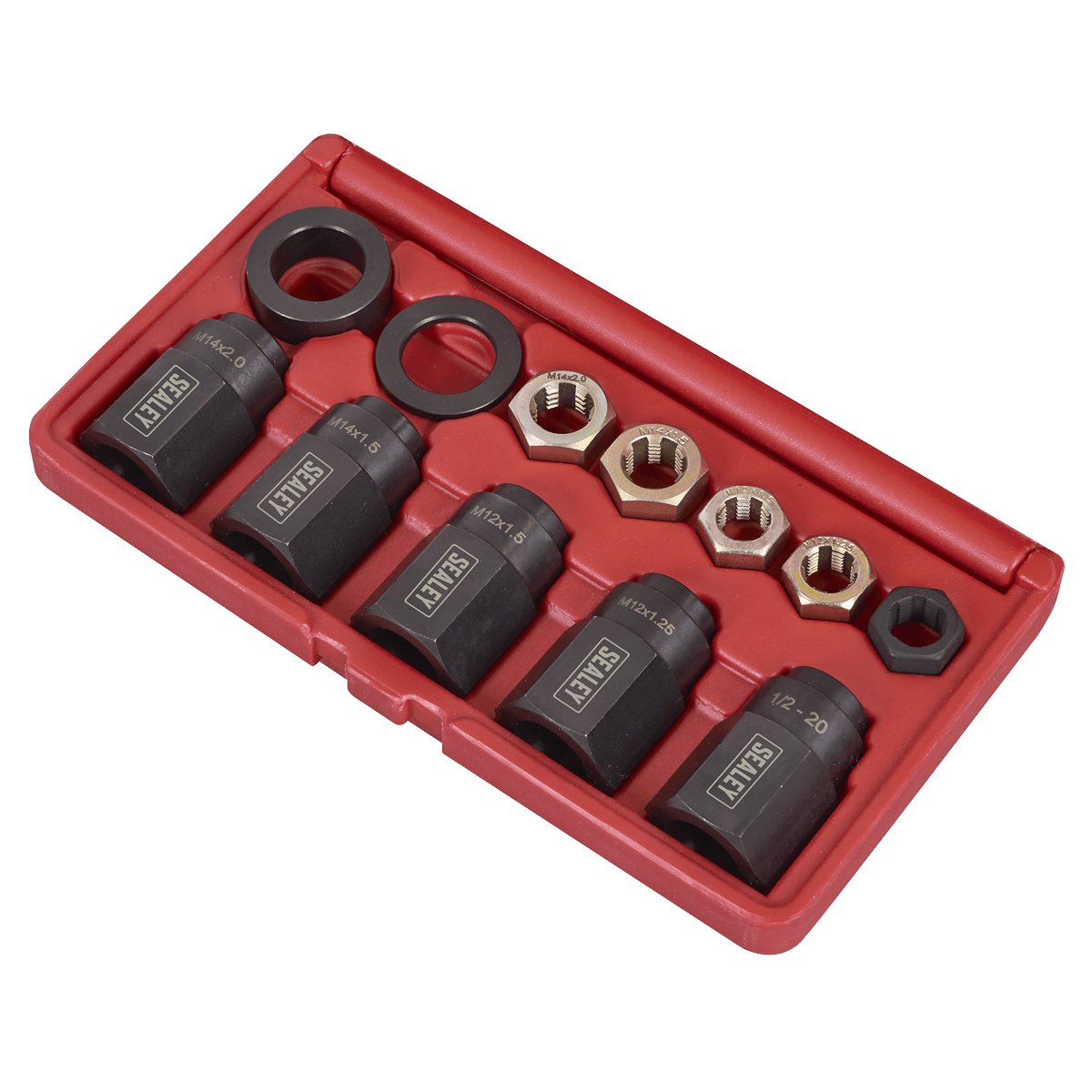 Sealey SX228 Wheel Stud Installer Kit 12pc - SX228 - Sealey Tools UK - Trade Counter Direct
