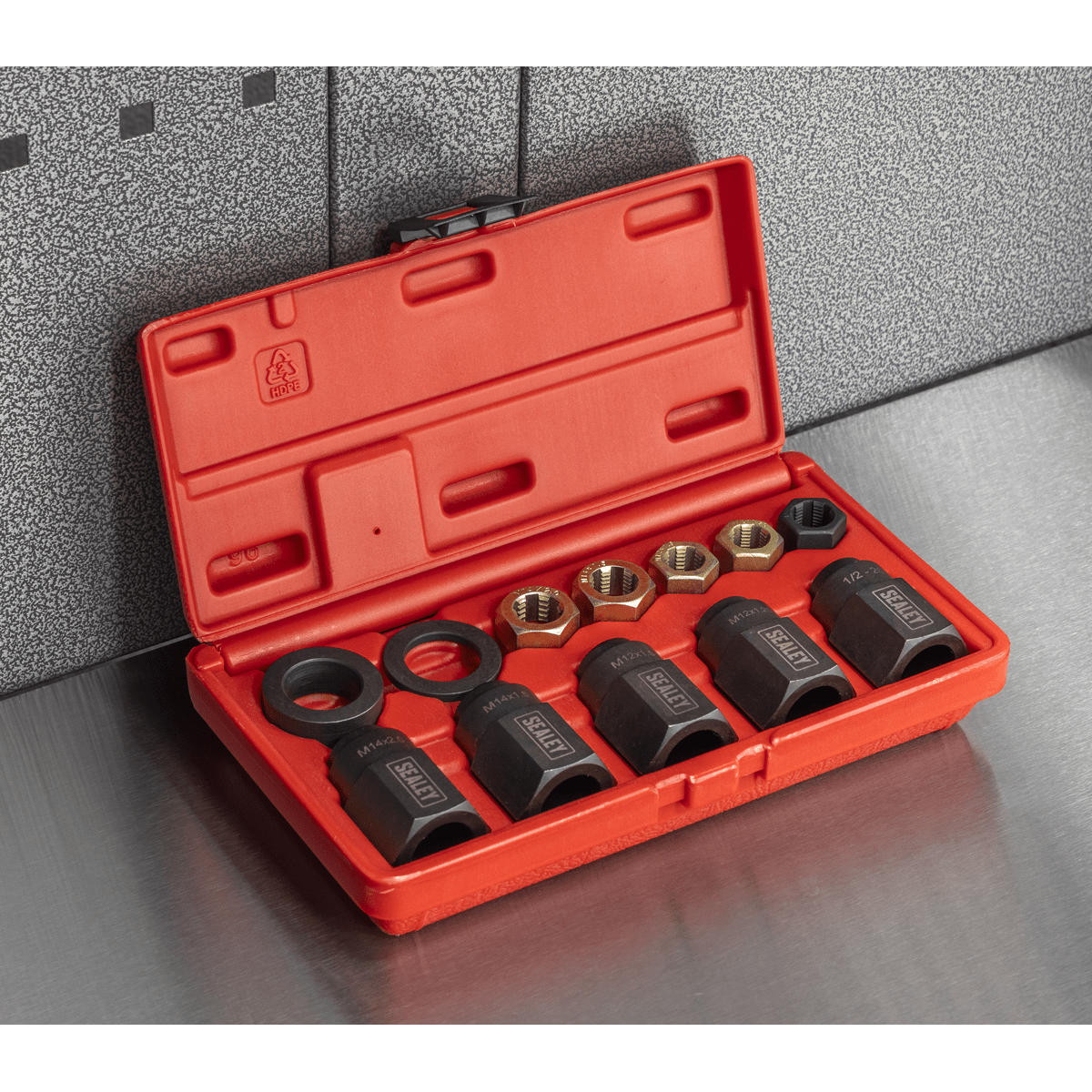 Sealey SX228 Wheel Stud Installer Kit 12pc - SX228 - Sealey Tools UK - Trade Counter Direct