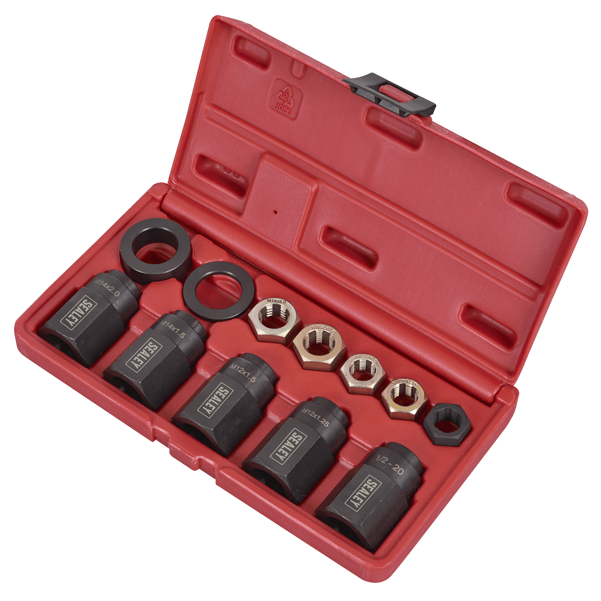 Sealey SX228 Wheel Stud Installer Kit 12pc - SX228 - Sealey Tools UK - Trade Counter Direct
