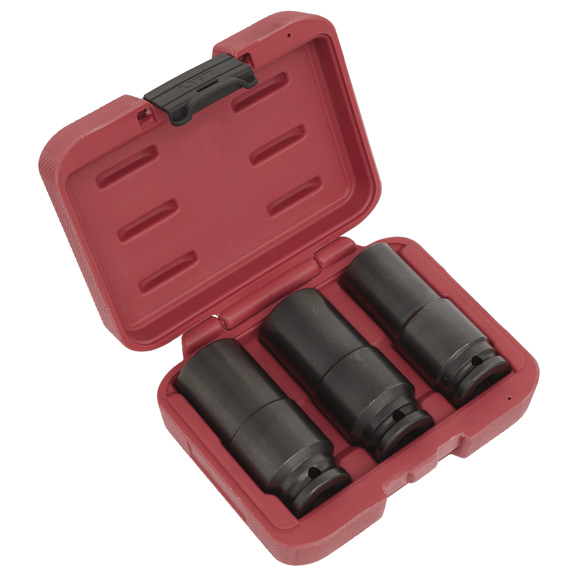 Sealey SX319 Deep-Weighted Impact Socket Set 1/2"Sq Drive 3pc - SX319 - Sealey Tools UK - Trade Counter Direct