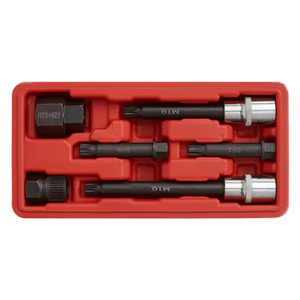 Sealey SX400 Alternator Freewheel Pulley Removal Set 6pc - SX400 - Sealey Tools UK - Trade Counter Direct