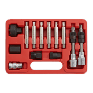 Sealey SX401 Alternator Freewheel Removal Set 13pc - SX401 - Sealey Tools UK - Trade Counter Direct