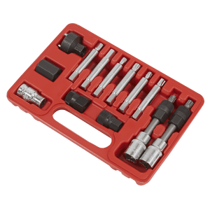 Sealey SX401 Alternator Freewheel Removal Set 13pc - SX401 - Sealey Tools UK - Trade Counter Direct