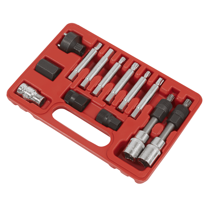 Sealey SX401 Alternator Freewheel Removal Set 13pc - SX401 - Sealey Tools UK - Trade Counter Direct