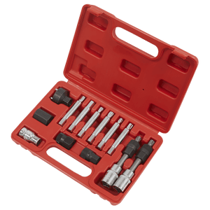 Sealey SX401 Alternator Freewheel Removal Set 13pc - SX401 - Sealey Tools UK - Trade Counter Direct