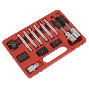Sealey SX401 Alternator Freewheel Removal Set 13pc - SX401 - Sealey Tools UK - Trade Counter Direct