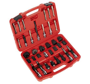 Sealey SX404 Alternator Freewheel Pulley Removal Set 35pc - Battery & Alternator Tools - SLY-18652 - Sealey Tools UK - Trade Counter Direct