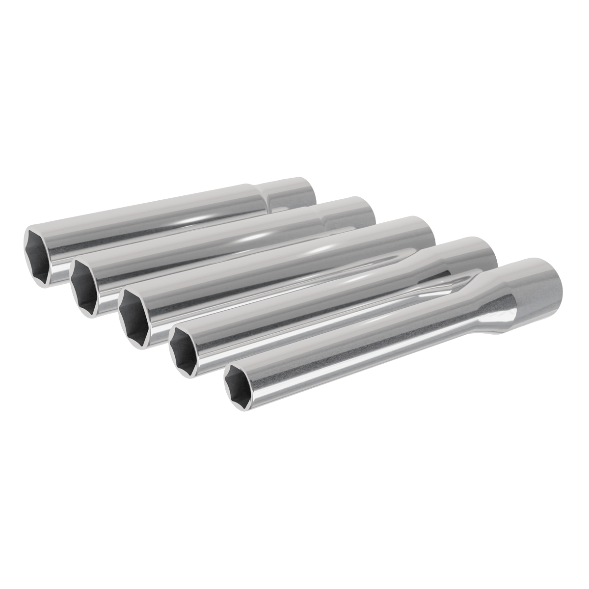 Sealey SX814 Extra-Deep Socket Set 3/8"Sq Drive 5pc - SX814 - Sealey Tools UK - Trade Counter Direct