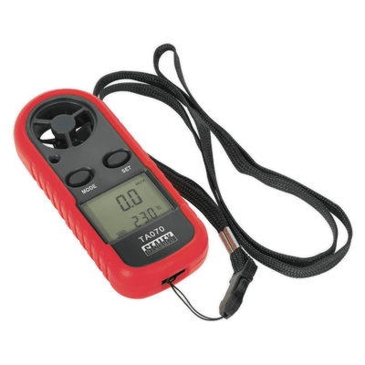 Sealey TA070 Anemometer - TA070 - Sealey Tools UK - Trade Counter Direct