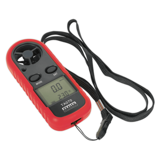 Sealey TA070 Anemometer - TA070 - Sealey Tools UK - Trade Counter Direct