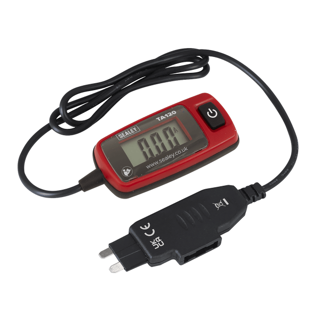 Sealey TA120 Automotive Current Tester Standard Blade Fuse 20A - TA120 - Sealey Tools UK - Trade Counter Direct