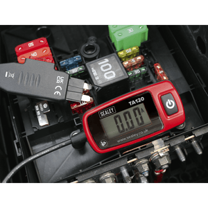 Sealey TA120 Automotive Current Tester Standard Blade Fuse 20A - TA120 - Sealey Tools UK - Trade Counter Direct
