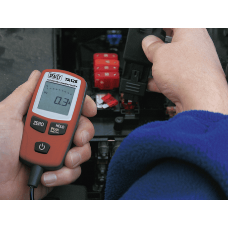 Sealey TA125 Automotive Current Tester Mini, Standard & Maxi Blade Fuses 80A - TA125 - Sealey Tools UK - Trade Counter Direct