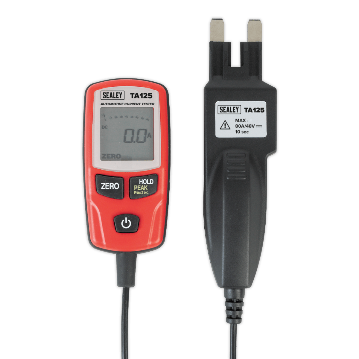 Sealey TA125 Automotive Current Tester Mini, Standard & Maxi Blade Fuses 80A - TA125 - Sealey Tools UK - Trade Counter Direct