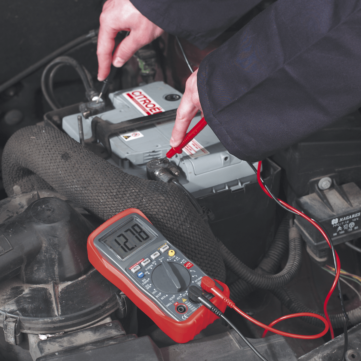 Sealey TA201 13-Function Digital Automotive Multimeter with Inductive Coupler - TA201 - Sealey Tools UK - Trade Counter Direct