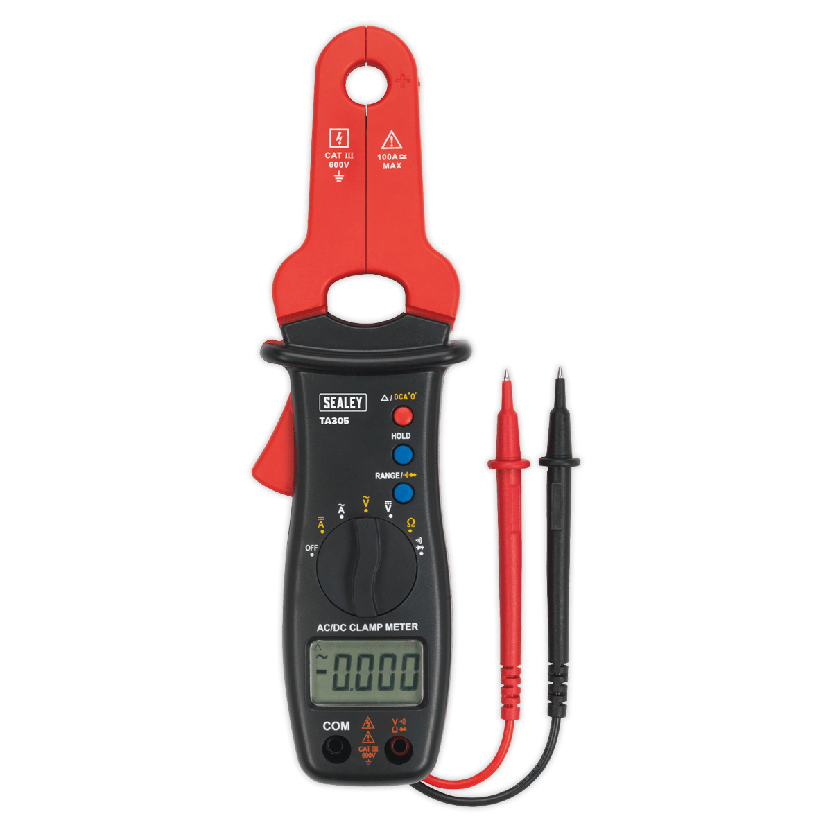 Sealey TA305 Clamp Meter & Multimeter AC/DC - TA305 - Sealey Tools UK - Trade Counter Direct