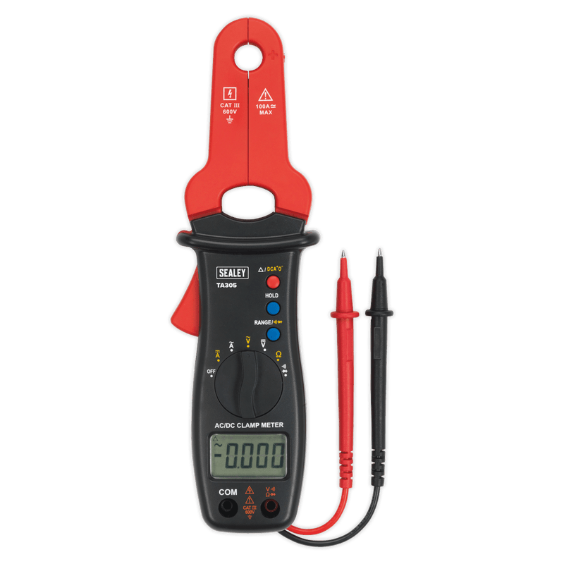 Sealey TA305 Clamp Meter & Multimeter AC/DC - TA305 - Sealey Tools UK - Trade Counter Direct