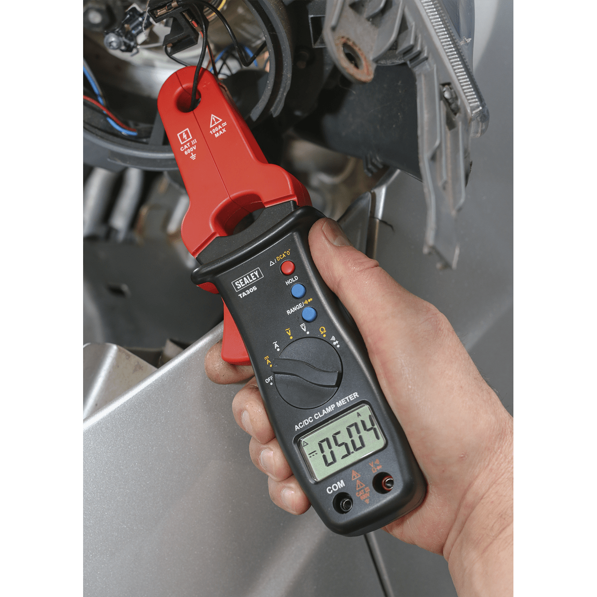 Sealey TA305 Clamp Meter & Multimeter AC/DC - TA305 - Sealey Tools UK - Trade Counter Direct
