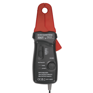 Sealey TA310 Current Clamp AC/DC 20A/80A 12mm - TA310 - Sealey Tools UK - Trade Counter Direct