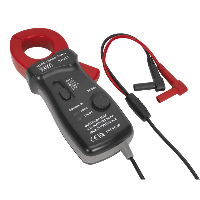 Sealey TA311 Current Clamp AC/DC 40A/400A 28mm - TA311 - Sealey Tools UK - Trade Counter Direct