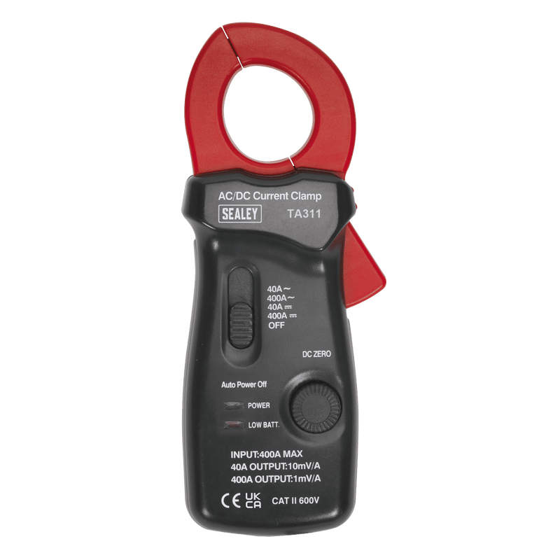 Sealey TA311 Current Clamp AC/DC 40A/400A 28mm - TA311 - Sealey Tools UK - Trade Counter Direct