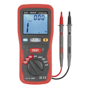Sealey TA319 Digital Insulation Tester - TA319 - Sealey Tools UK - Trade Counter Direct